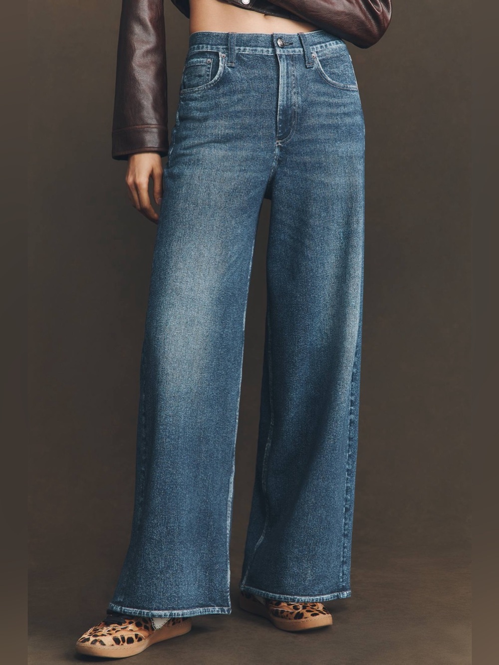RAG & BONE Miramar Sofie Wide Leg Jeans 28